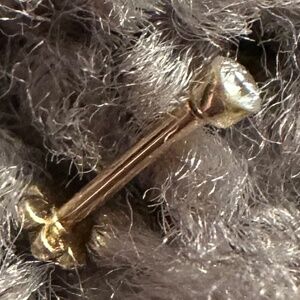 Maria Tash invisible diamond stud